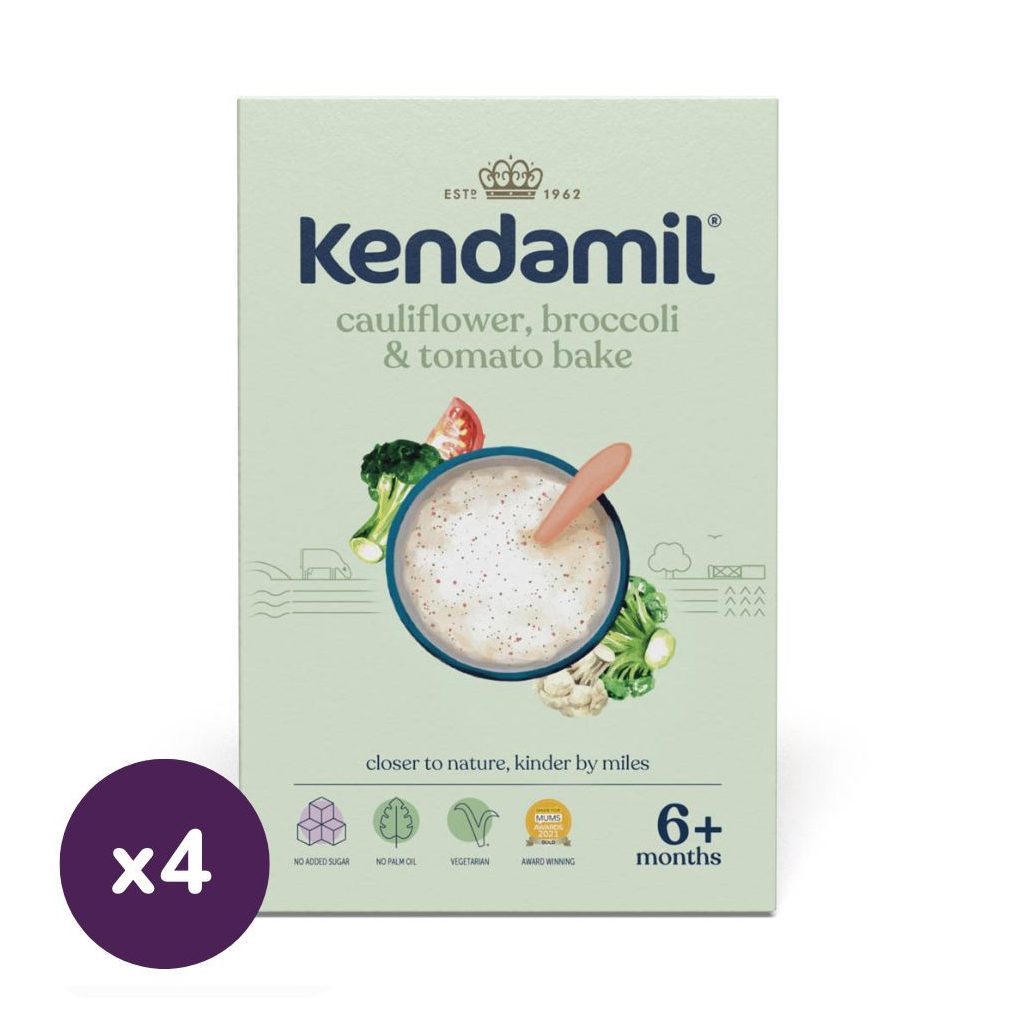 Kendamil tejes kása brokkolival, karfiollal és paradicsommal 6 hó + (4x150 g)
