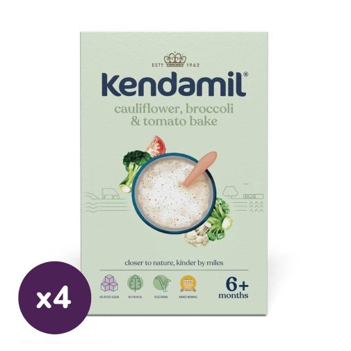 Kendamil tejes kása brokkolival, karfiollal és paradicsommal 6 hó + (4x150 g)