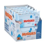 Huggies Pure nedves törlőkendő 12x56 db