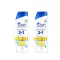 Head & Shoulders Citrus Fresh 2in1 korpásodás elleni sampon és balzsam (2x400 ml)
