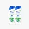 Head & Shoulders Menthol Fresh 2in1 korpásodás elleni sampon és balzsam (2x400 ml)