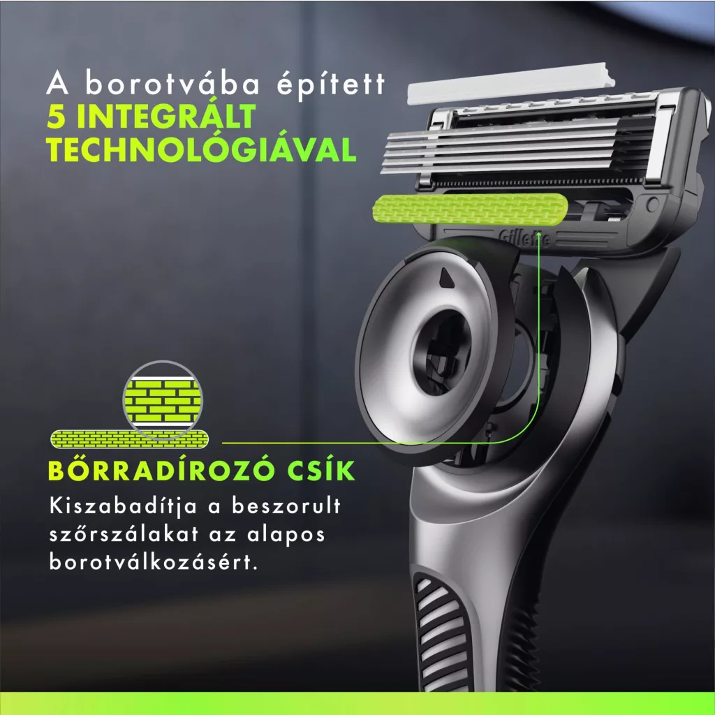 Gillette Labs borotvabetét férfi borotvához (24 db)