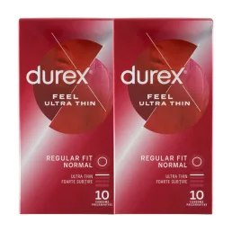 Durex Feel Ultra Thin ultra élethű óvszer (2x10 db)