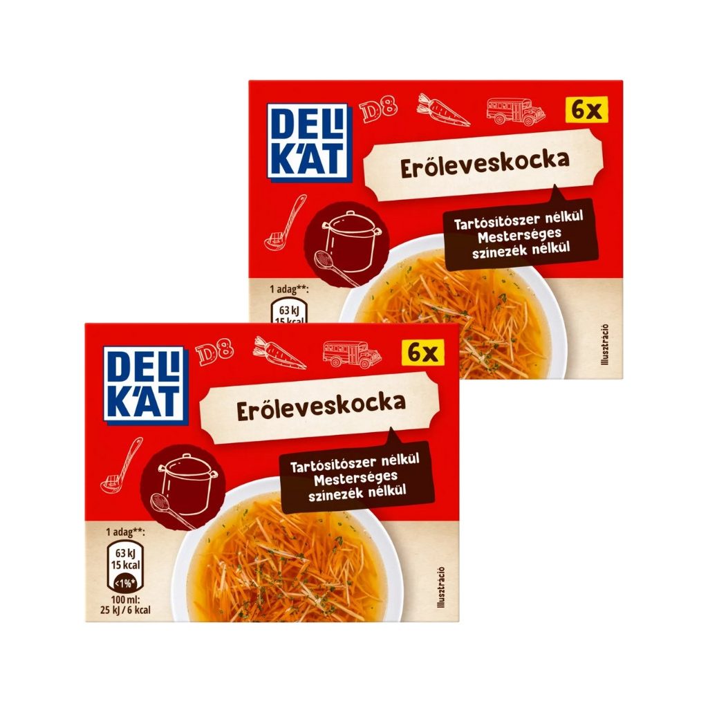 Delikát Erőleves kocka (2x60 g)