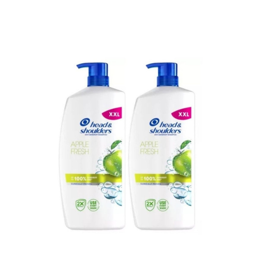 Head & Shoulders Apple Fresh Korpásodás Elleni Sampon (2x800 ml)