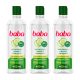 Baba sampon, uborkakivonattal vékonyszálú hajra (3x400 ml) + ajándék törölköző