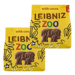 Bahlsen Zoo kakaós keksz (2x100 g)