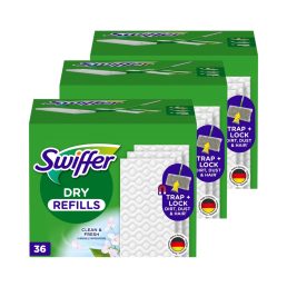 Swiffer Sweeper száraz utántöltő (3x36 db)