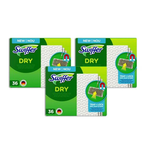 Swiffer Sweeper száraz utántöltő (3x36 db)