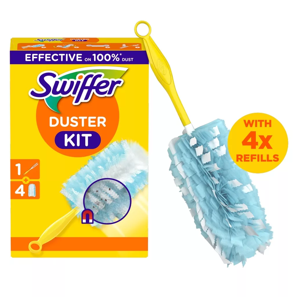 Swiffer dobozos kezdőszett + 4 utántöltő (2 szett)