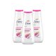 Dove Advanced Care Dragon Fruit & Coconut krémtusfürdő (3x400 ml) + ajándék hajpánt