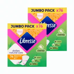 Libresse Dailies Natural Care tisztasági betét (2x76 db)