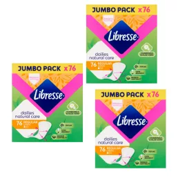 Libresse Dailies Natural Care tisztasági betét (3x76 db)