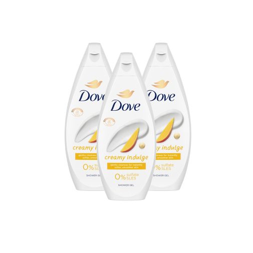 Dove Creamy Indulge krémtusfürdő (3x450 ml)