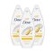 Dove Krémtusfürdő Creamy Indulge (3x720 ml)