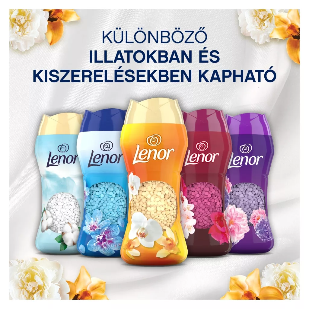 Lenor Orchid & Vanilla illatgyöngy 3x195 g (48 mosás)
