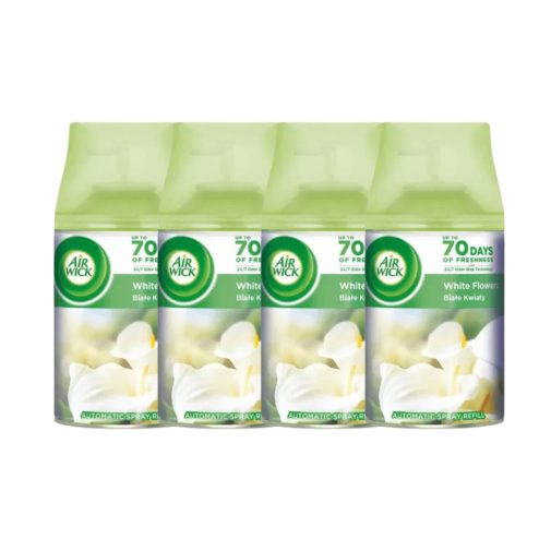 Air Wick Freshmatic Automata Légfrissítő spray utántöltő, Frézia és Jázmin (4x250 ml)