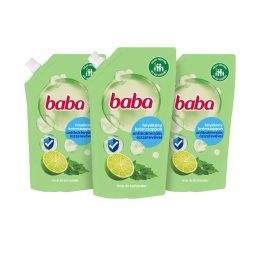   Baba folyékony szappan utántöltő antibakteriális lime és koriander illattal (3x500 ml)