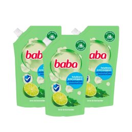   Baba folyékony szappan utántöltő antibakteriális lime és koriander illattal (3x500 ml)