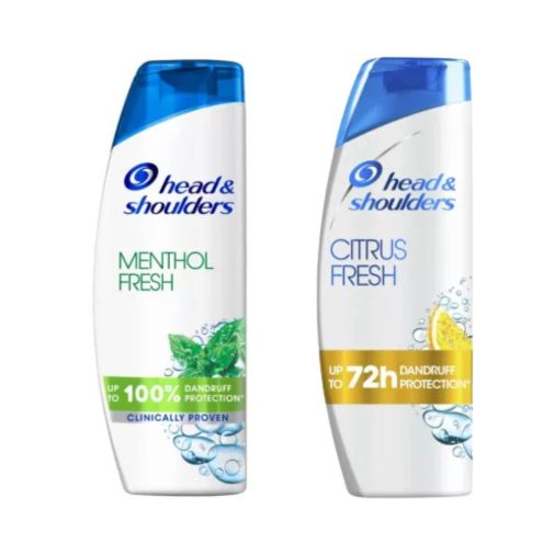 Head & Shoulders Menthol korpásodás elleni sampon + Head & Shoulders Citrus Fresh korpásodás elleni sampon csomag