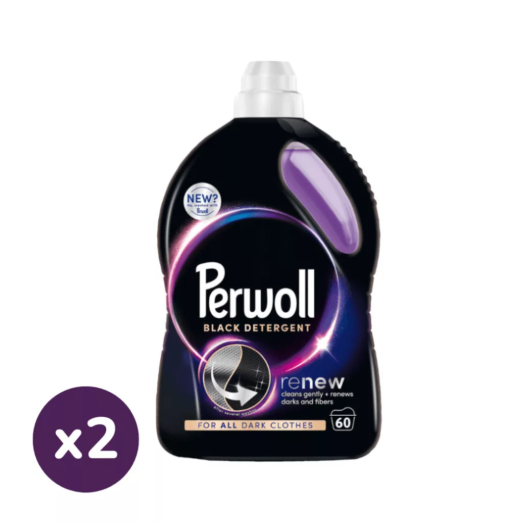 Perwoll Black finommosószer 2x3 liter (120 mosás)
