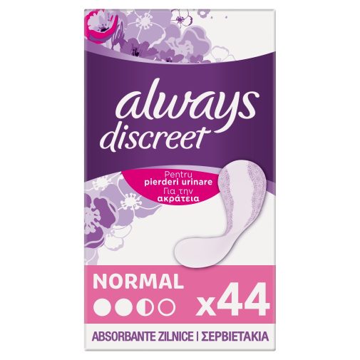Always Discreet Liners Normal inkontinencia tisztasági betét (2x44 db)