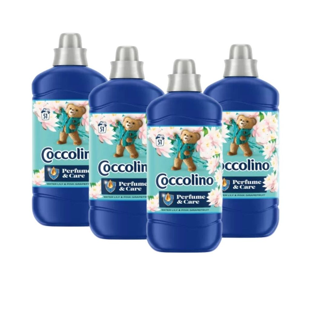 Coccolino Water Lily&Pink Grapefruit öblítőkoncentrátum (4x1275 ml)