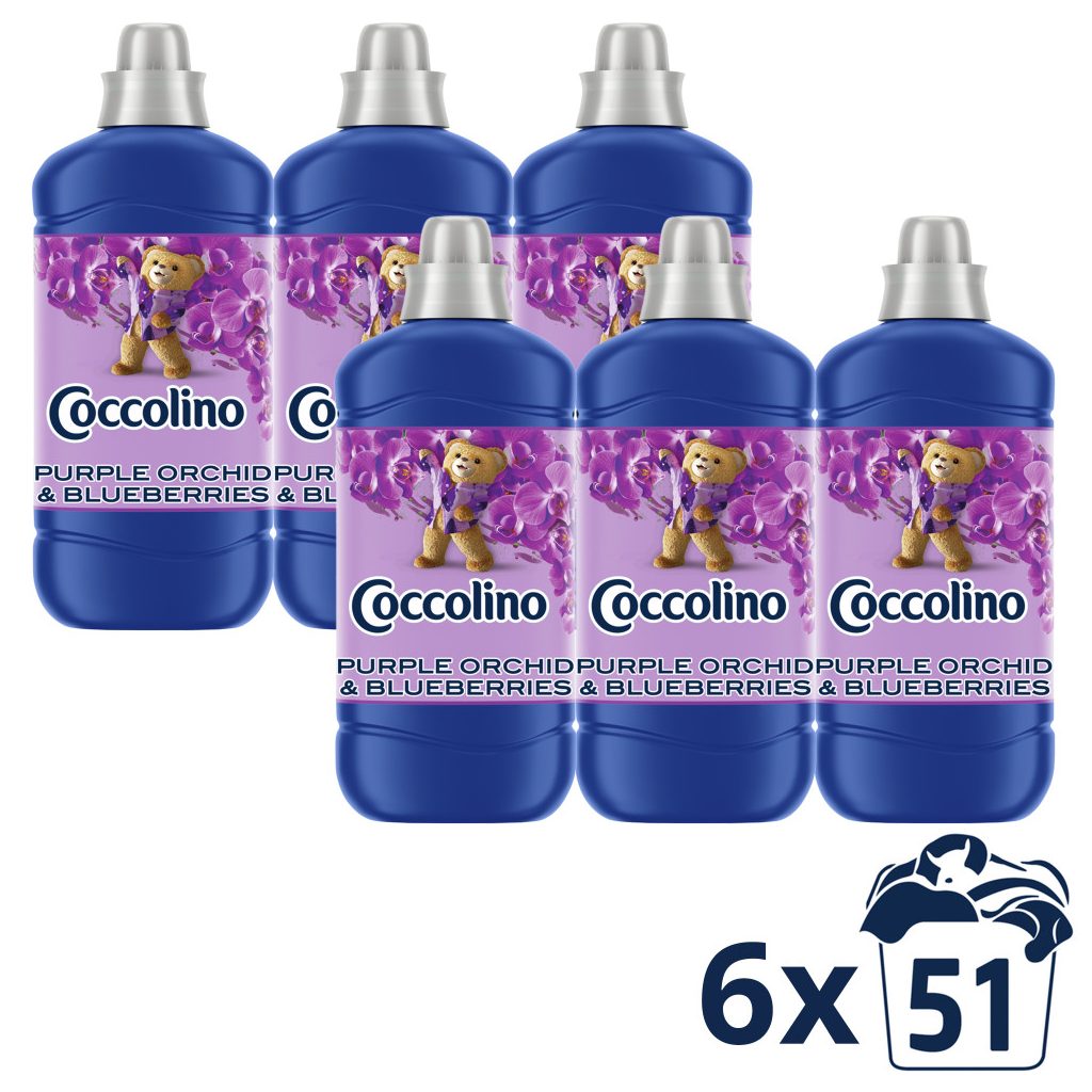 Coccolino Purple Orchid & Blueberries öblítőkoncentrátum (6x1275 ml)
