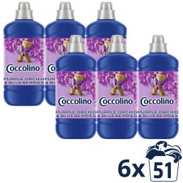  Coccolino Purple Orchid & Blueberries öblítőkoncentrátum (6x1275 ml)