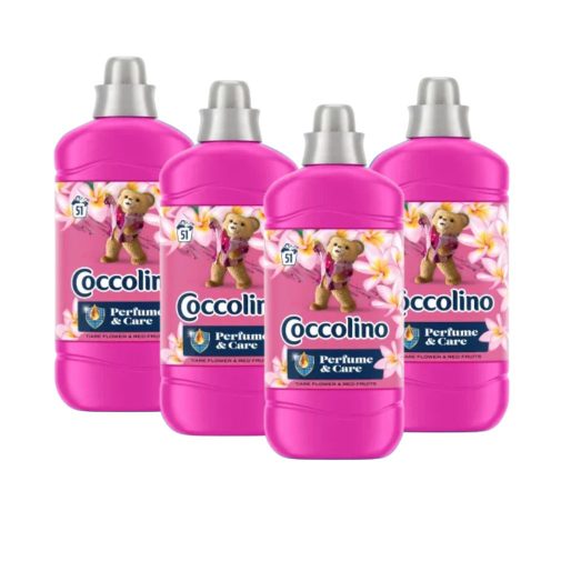 Coccolino Tiare Flower&Red Fruits öblítőkoncentrátum (4x1275 ml)