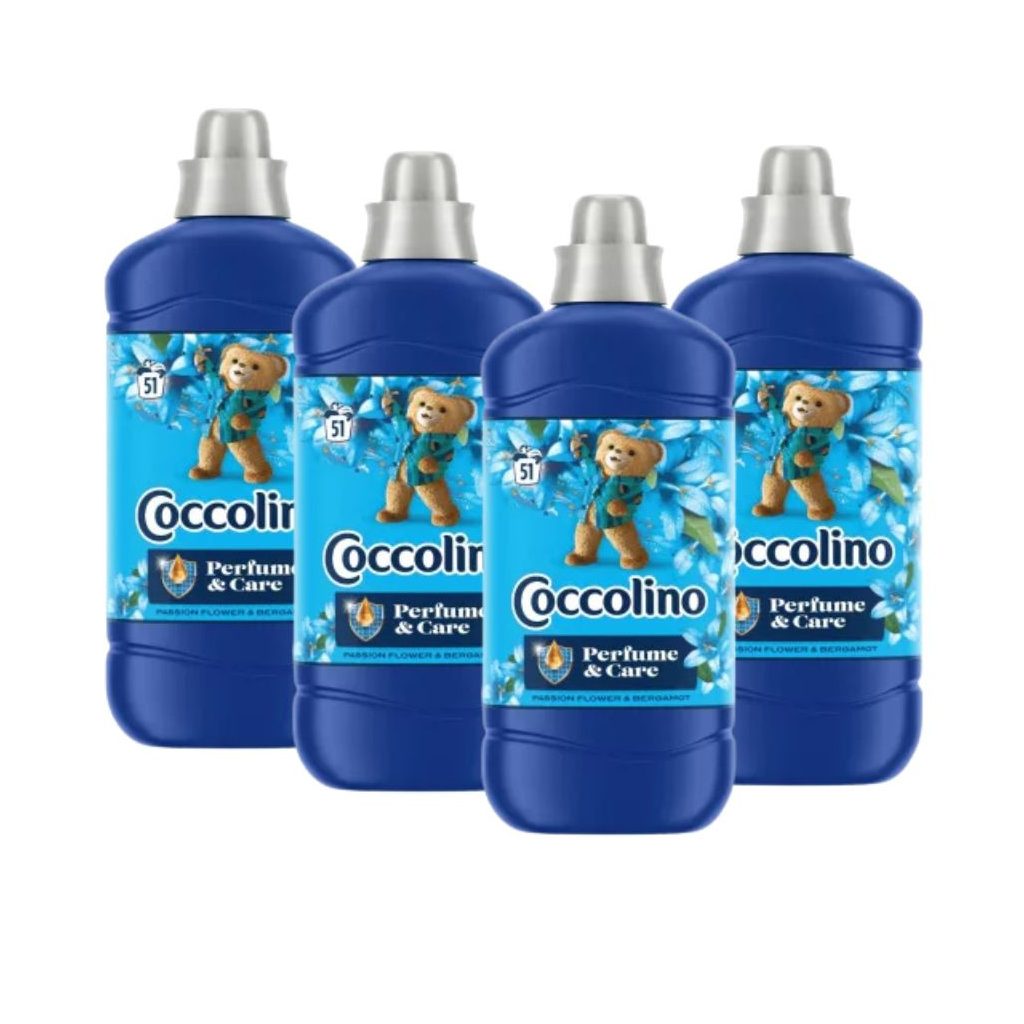 Coccolino Passion Flower&Bergamot öblítőkoncentrátum (4x1275 ml)