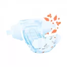 MOLTEX Pure&Nature öko pelenka, Midi 3, 4-9 kg HAVI PELENKACSOMAG 132 db