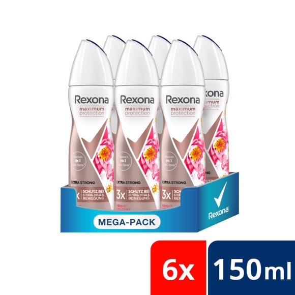 Rexona Maximum Protection Bright Bouquet izzadásgátló (6x150 ml)