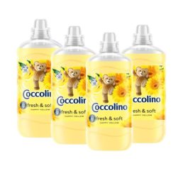 Coccolino Happy Yellow öblítőkoncentrátum (4x1450 ml)