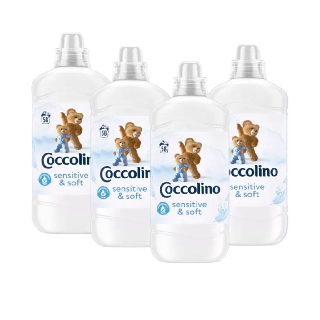 Coccolino Sensitive Pure öblítőkoncentrátum (4x1450 ml)