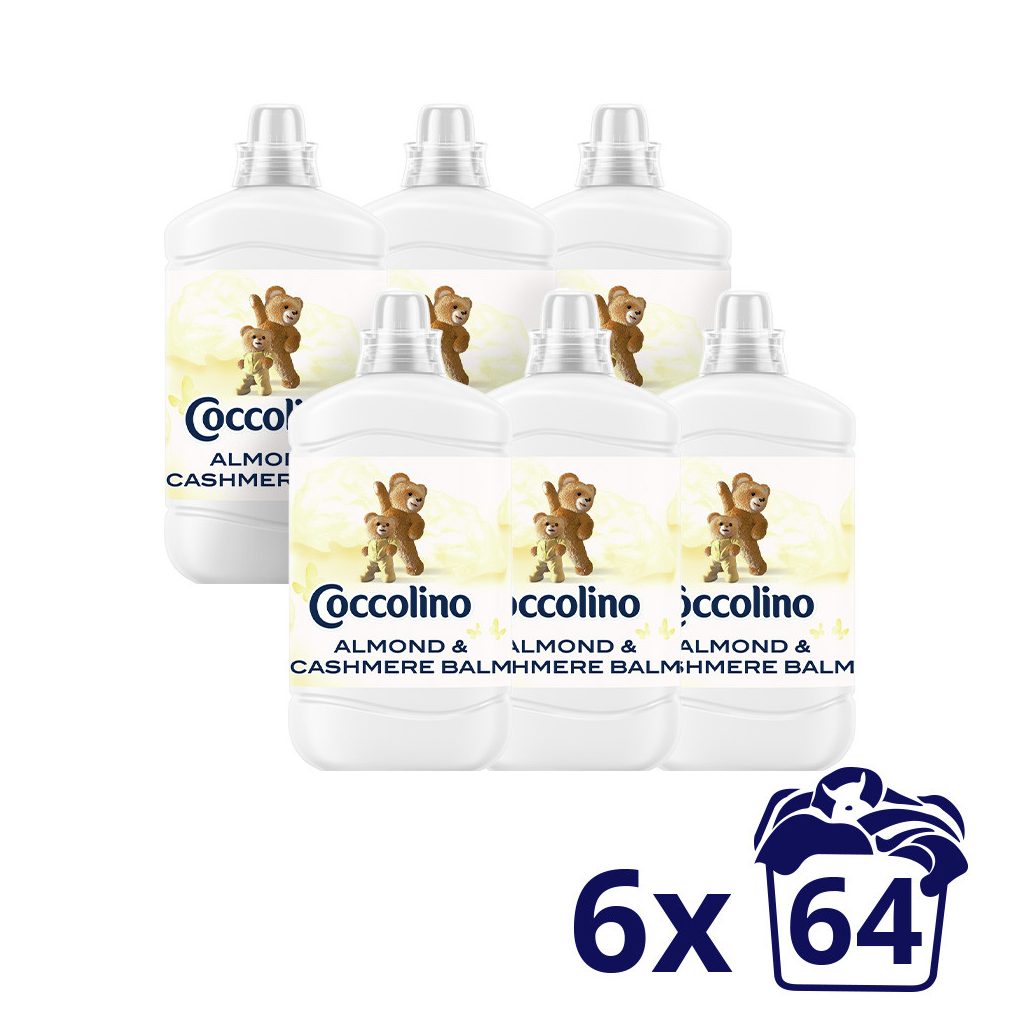 Coccolino Sensitive Almond öblítőkoncentrátum 6x1600 ml (384 mosás)