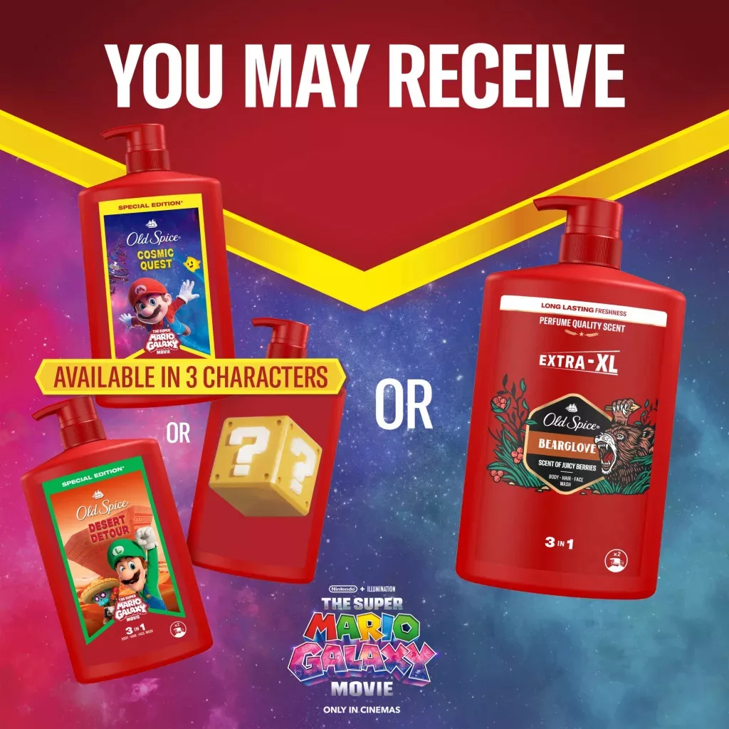 Old Spice Bearglove 3 az 1-ben Tusfürdő és Sampon (2x1000 ml)