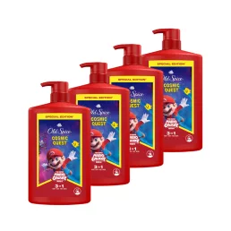   Old Spice Bearglove 3 az 1-ben Tusfürdő és Sampon (4x1000 ml)
