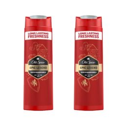   Old Spice Epic Legend 3 az 1-ben tusfürdő és sampon (2x400 ml)