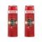 Old Spice Epic Legend 3 az 1-ben tusfürdő és sampon (2x400 ml)