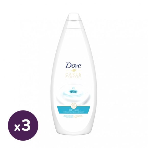 Dove Care & Protect tusfürdő 3x750 ml