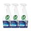 Cif Cleanboost Power&Shine fürdőszobai tisztító spray, vízkőfoltokra, szappanlerakódásra (3x750 ml)