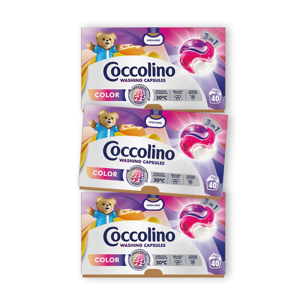 Coccolino Color mosókapszula, színes ruhákhoz (120 db)