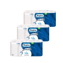   Regina Delicate Gentle Feeling  illatmentes toalettpapír 3 rétegű (3x16 tekercs)