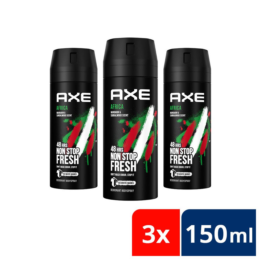 AXE deo Africa (3x150 ml)