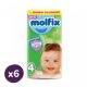 Molfix pelenka, Maxi+ 4+, 9-16 kg, HAVI PELENKACSOMAG 324 db