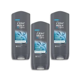 Dove Men+Care tusfürdő Clean Comfort (3x400 ml)