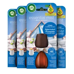   Air Wick Aroma Diffúzor utántöltő, Pamut és fehér orchidea illat (4x20 ml) SW2026