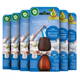   Air Wick Aroma Diffúzor utántöltő, Pamut és fehér orchidea illat (6x20 ml)
