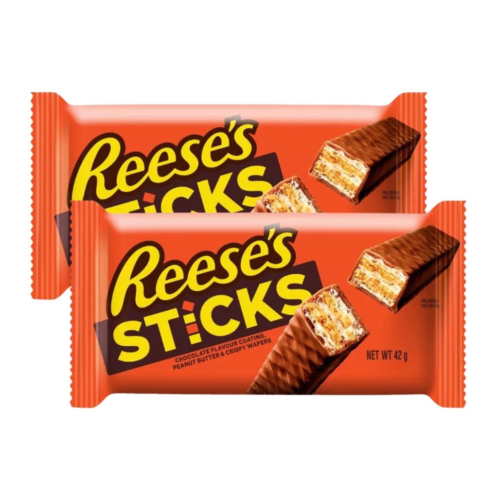 Reese's Sticks földimogyoróvajas ostyaszelet (2x42 g)